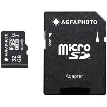 AgfaPhoto MicroSDHC Minneskort - 32GB