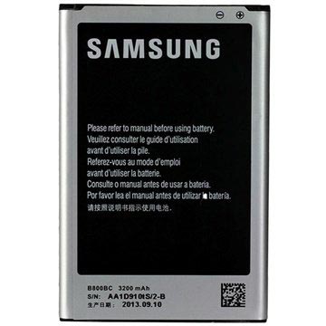 Originalt Samsung Galaxy Note 3 batteri EB-B800BEBEC - 3200 mAh