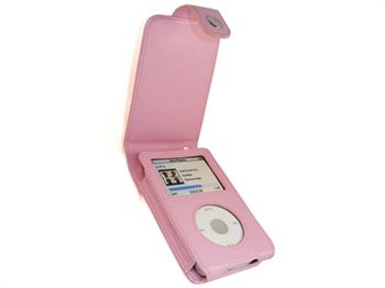 iPod Classic iGadgitz Läder Flip Fodral - Rosa