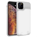 iPhone 11 Pro Backup Batteriskal - 5200mAh - Vit / Grå