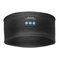 Bluetooth-pannband Trådlös musikhörlur för sömn Hörlurar för sömn HD-stereohögtalare för sömn, träning, jogging, yoga - Svart