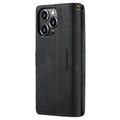 Caseme C30 Multifunktionell iPhone 14 Pro Max Plånboksfodral - Svart
