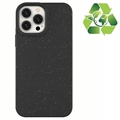 Eco Nature iPhone 14 Pro Max Hybrid Skal - Svart