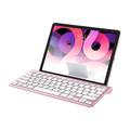 Omoton KB088 trådlöst iPad-tangentbord med hållare - rosa