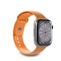 Apple Watch Series Ultra 2/Ultra/9/8/SE (2022)/7/SE/6/5/4/3/2/1 Puro Icon Silikonarmband - 49mm/45mm/44mm/42mm - Orange