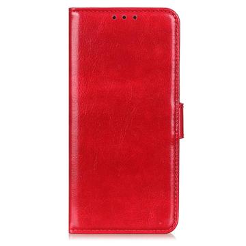 Samsung Galaxy S23 Ultra 5G Plånboksfodral med Stativ - Röd
