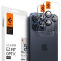 Spigen Glas.tR Ez Fit Optik Pro iPhone 14 Pro/14 Pro Max/15 Pro/15 Pro Max Kameralinsskydd