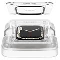Spigen ProFlex Ez Fit Apple Watch Series 7 Härdat Glas Skärmskydd - 41mm