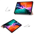 Tri-Fold Series iPad Pro 12.9 (2021) Smart Foliofodral - Roséguld