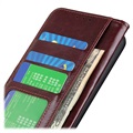 iPhone 14 Pro Plånboksfodral med Stativfunktion - Brun