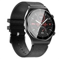 Vattentät Bluetooth Sports Smartwatch med Pulsmätare GT08 - Svart