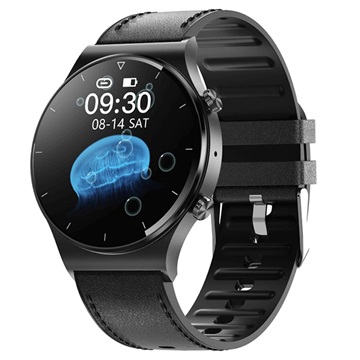 Vattentät Smartwatch med Pulsmätare GT16 - Svart