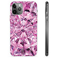 iPhone 11 Pro Max TPU-Skal - Rosa Kristall