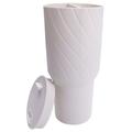 Silikonfodral med 2 fack för Stanley Tumbler 40oz - BPA-fri - Beige