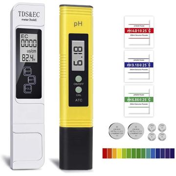 4-i-1 vattenmätarsats / pH, TDS, EC & temperatur