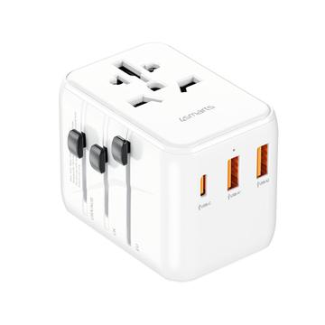 4smarts Nomad World Travel Adapter - 20W, EU, UK, US, AUS - Vit