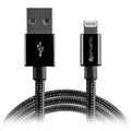 4smarts RapidCord Lightning Kabel - iPhone, iPad, iPod - 1m - Svart