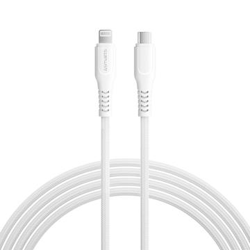 4smarts RapidCord PD USB-C / Lightning-kabel - 1.5m - Vit