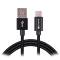 4smarts RapidCord USB Type-C Kabel - 2m - Svart