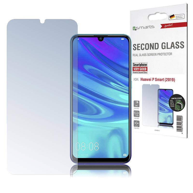 4smarts Second Glass Huawei P Smart (2019) Skärmskydd