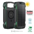 4smarts TitanPack UltiMag Rugged Solar Power Bank 20000mAh - Grön / Svart