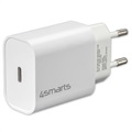 4smarts VoltPlug PowerDelivery Väggladdare 20W - EU-kontakt - Vit