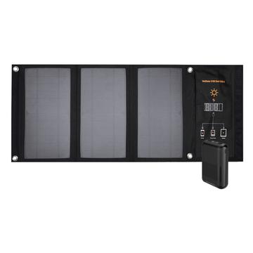 4smarts VoltSolar 21W solpanel med 10000mAh powerbank set