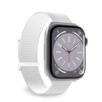 Apple Watch Ultra 2/Ultra/9/8/SE (2022)/7/SE/6/5/4/3/2/1 Sportarmband i ren nylon - 49mm/45mm/44mm/42mm