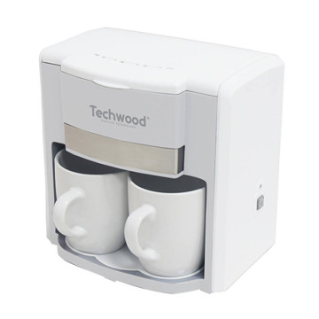 Techwood 2-kopps pour-over kaffebryggare