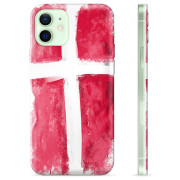 iPhone 12 TPU-skal - Dansk Flagga