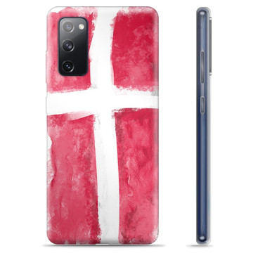 Samsung Galaxy S20 FE TPU-skal - Dansk Flagga