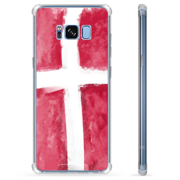 Samsung Galaxy S8 Hybridskal - Dansk Flagga