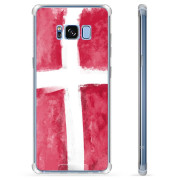 Samsung Galaxy S8+ Hybridskal - Dansk Flagga