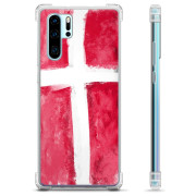 Huawei P30 Pro Hybridskal - Dansk Flagga