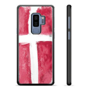 Samsung Galaxy S9+ Skyddsskal - Dansk Flagga