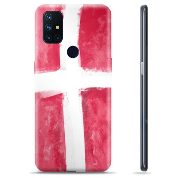 OnePlus North N10 5G TPU-skal - Dansk Flagga