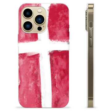 iPhone 13 Pro Max TPU-skal - Dansk Flagga