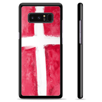 Samsung Galaxy Note8 Skyddsskal - Dansk Flagga