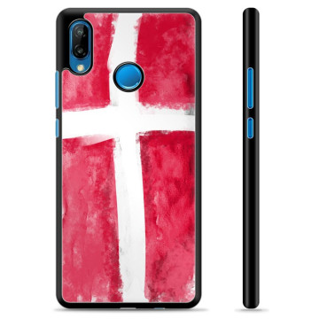 Huawei P20 Lite Skyddsskal - Dansk Flagga