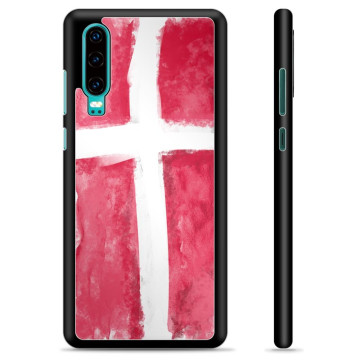 Huawei P30 Skyddsskal - Dansk Flagga