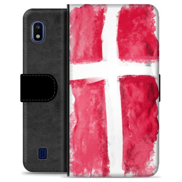 Samsung Galaxy A10 Premium Plånboksfodral - Dansk Flagga