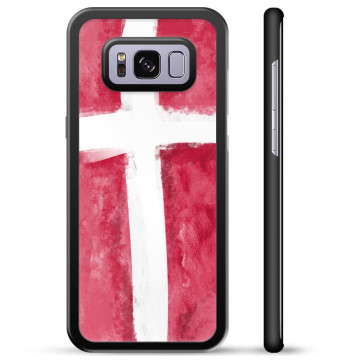 Samsung Galaxy S8 Skyddsskal - Dansk Flagga