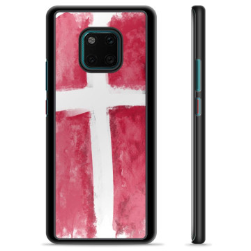 Huawei Mate 20 Skyddsskal - Dansk Flagga