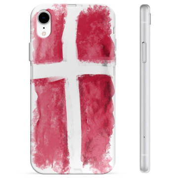 iPhone XR TPU-skal - Dansk Flagga