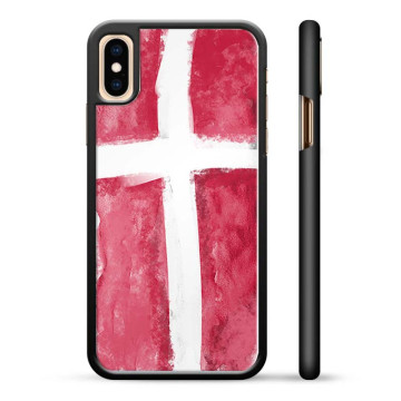 iPhone XS Max Skyddsskal - Dansk Flagga