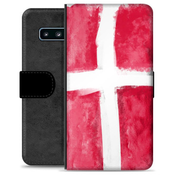 Samsung Galaxy S10 Premium Plånboksfodral - Dansk Flagga