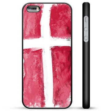 iPhone 5/5S/SE Skyddsskal - Dansk Flagga