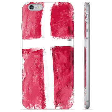 iPhone 6 Plus / 6S Plus TPU-skal - Dansk Flagga