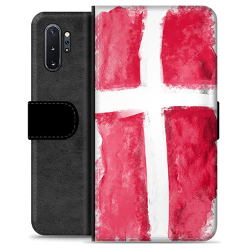 Samsung Galaxy Note10+ Premium Plånboksfodral - Dansk Flagga