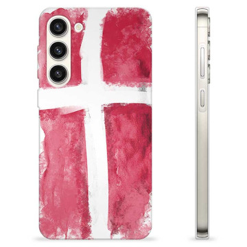 Samsung Galaxy S23+ 5G TPU-skal - Dansk Flagga